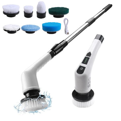 RapidScrub 8-in-1 Electric Scrubber